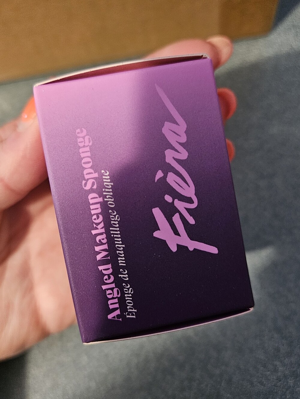 Brand New - Fièra Cosmetics Angled Makeup Sponge, Professional-Grade